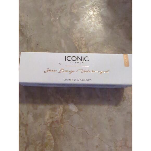 ICONIC LONDON Sheer Bronze Spiced Tan NIB - Picture 5 of 6